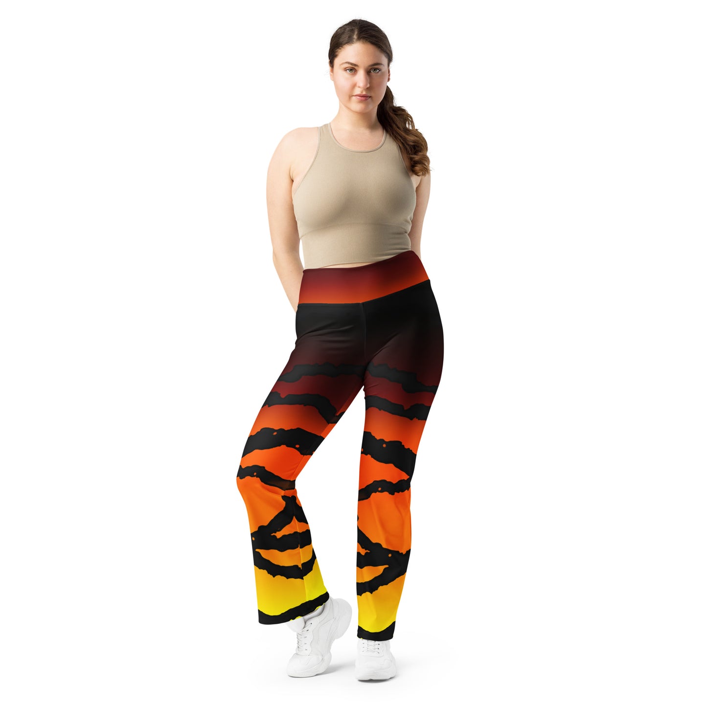 Leggings flare fire strpies