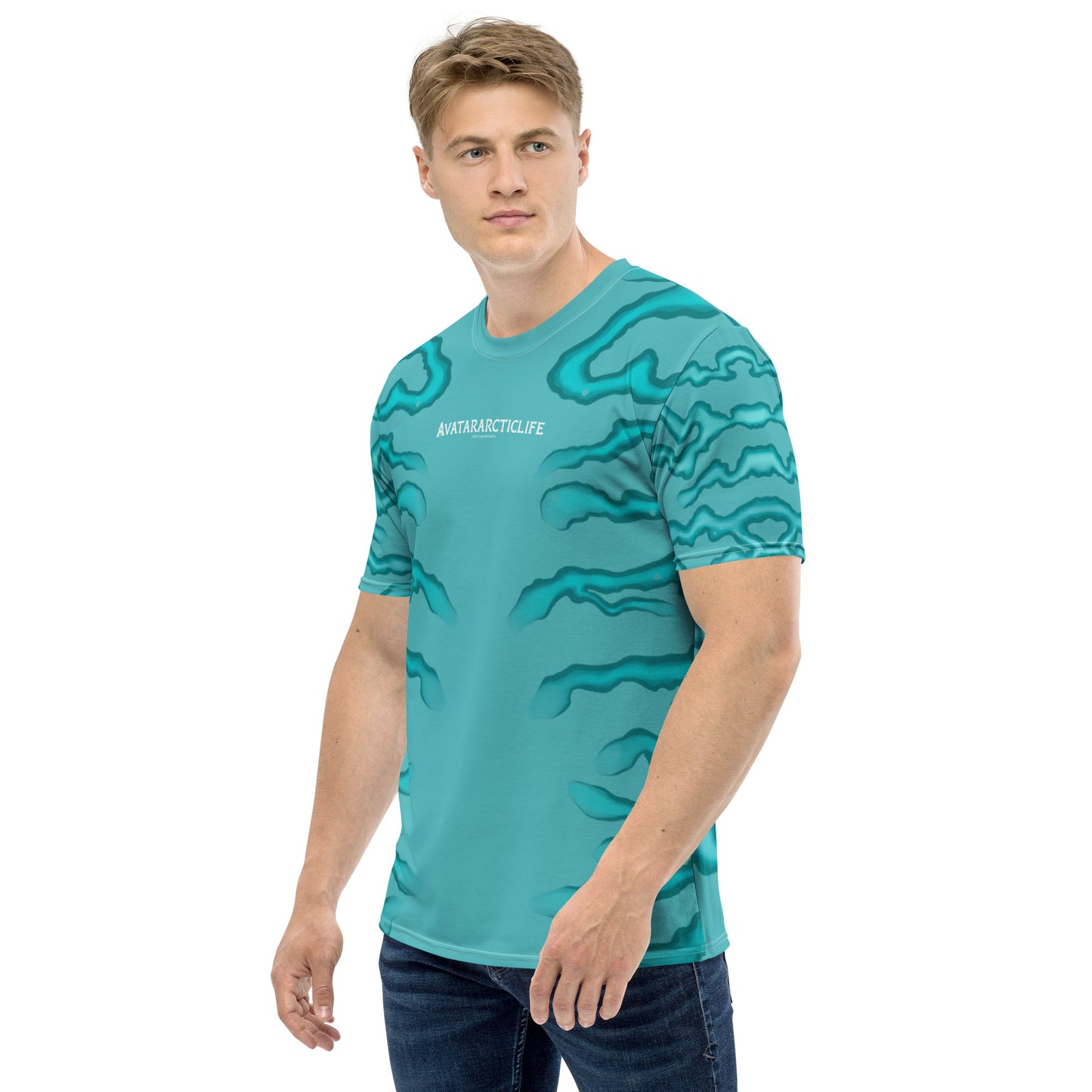 Men's t-shirt Avatararcticlife sea stripes