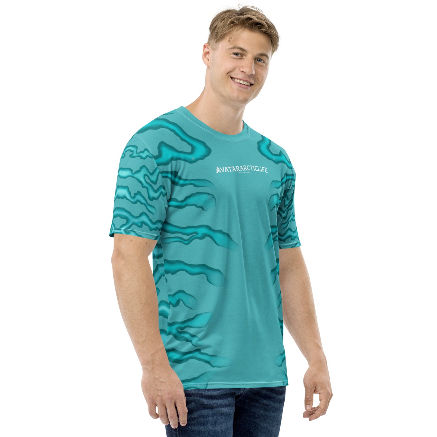 Men's t-shirt Avatararcticlife sea stripes