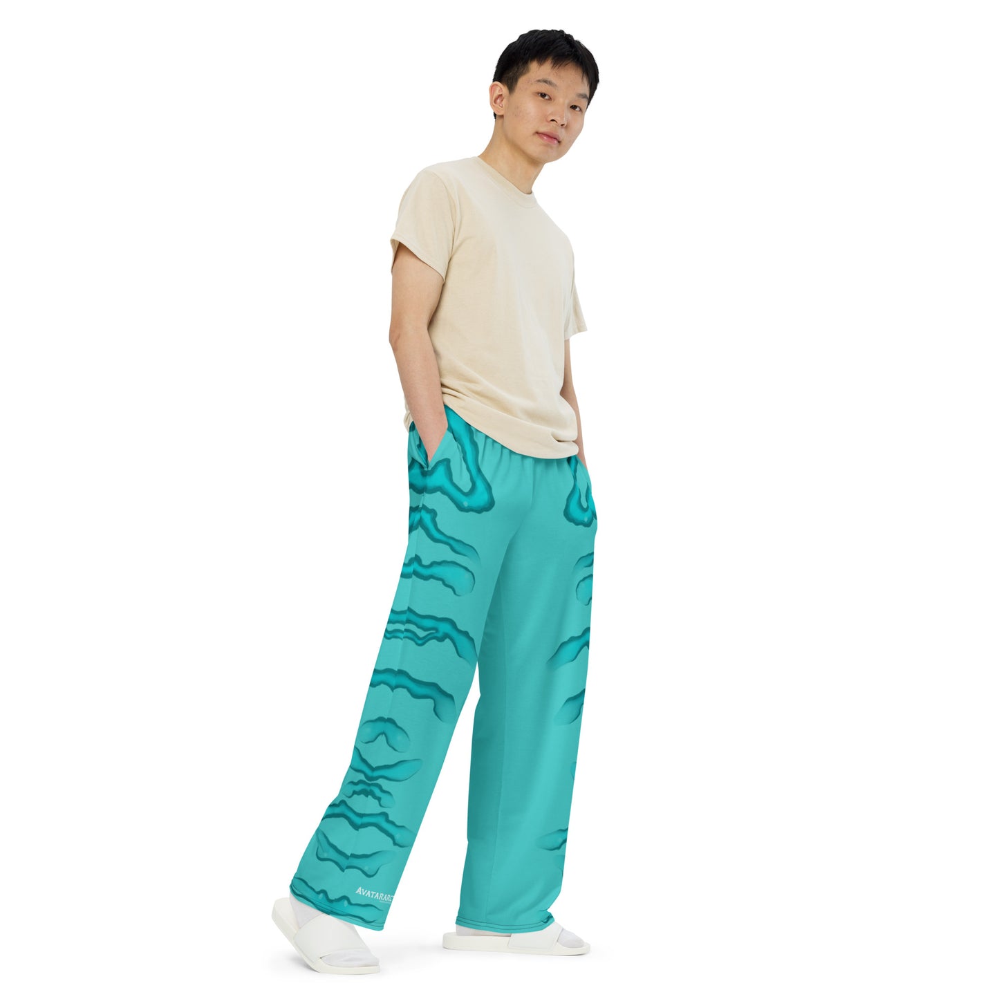 Avatararcticlife design unisex wide-leg pants Metkayina