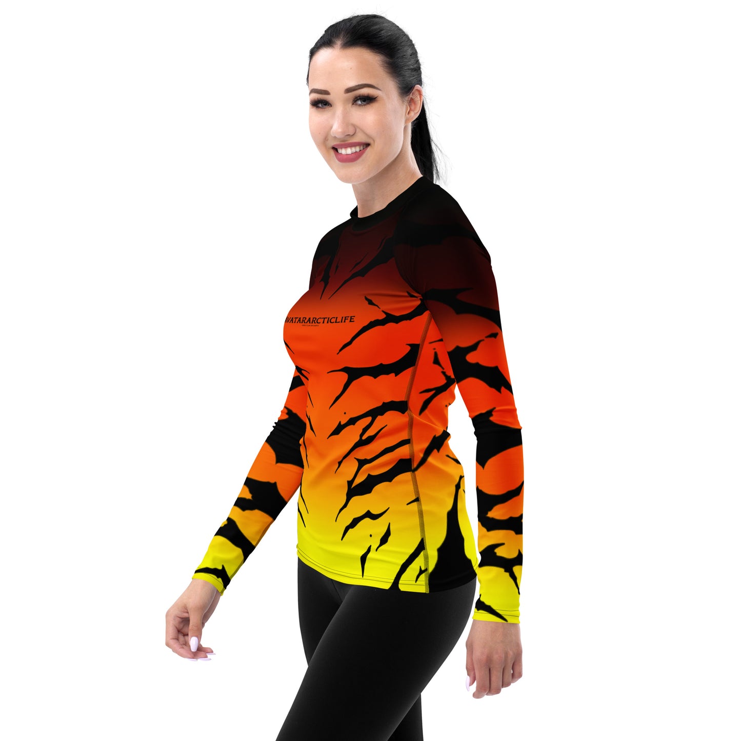 Toruk inspired design Women's Rash Guard