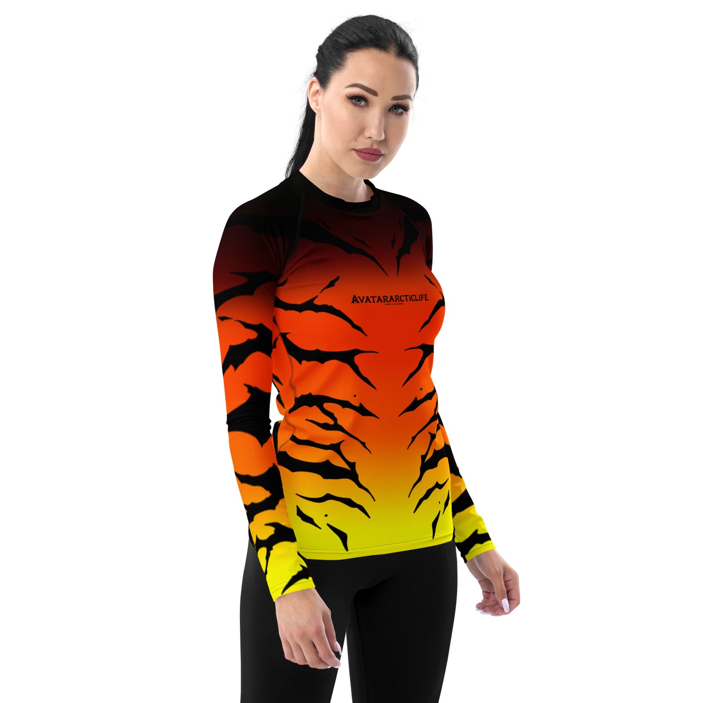 Toruk inspired design Women's Rash Guard