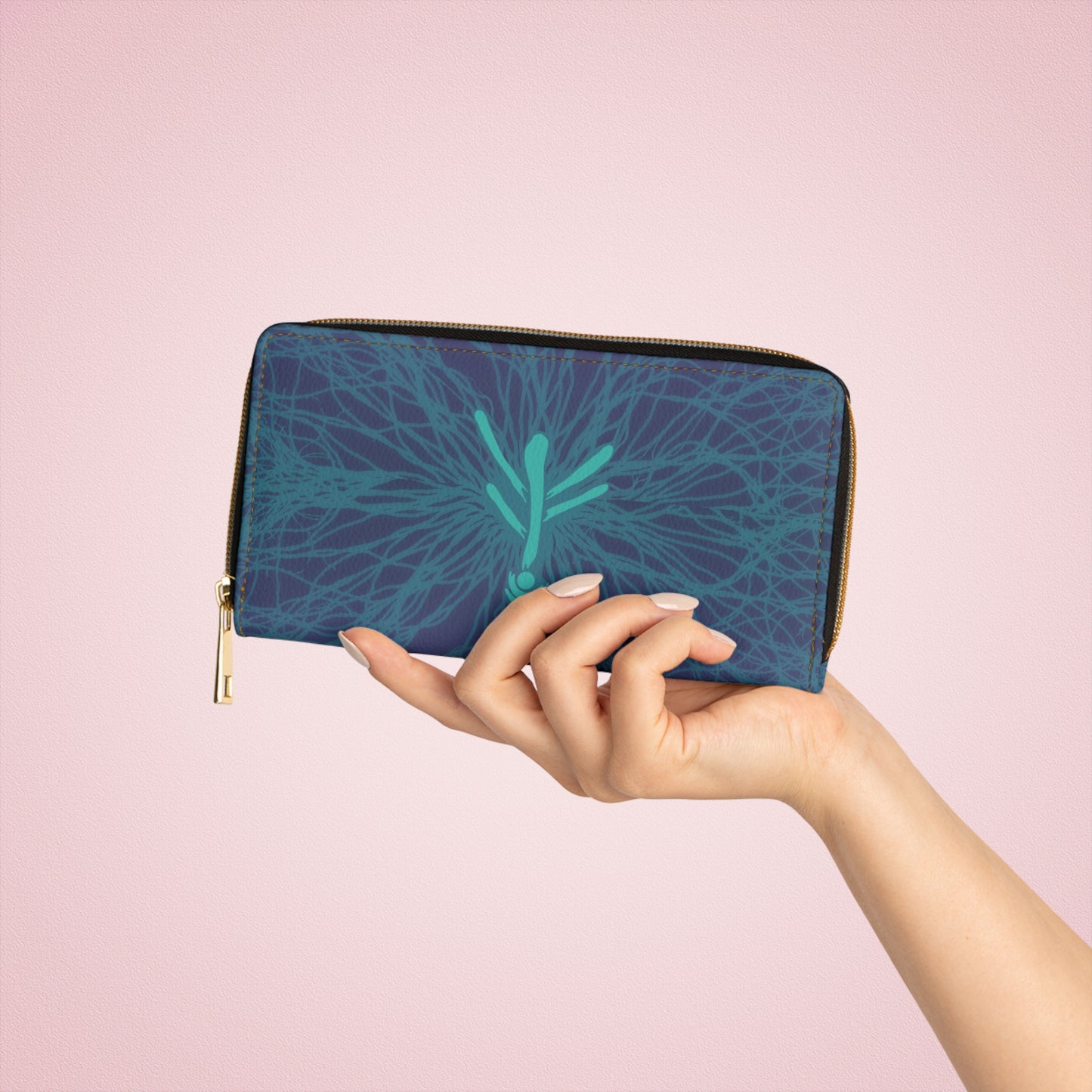 Zipper Wallet Spirit Stripes