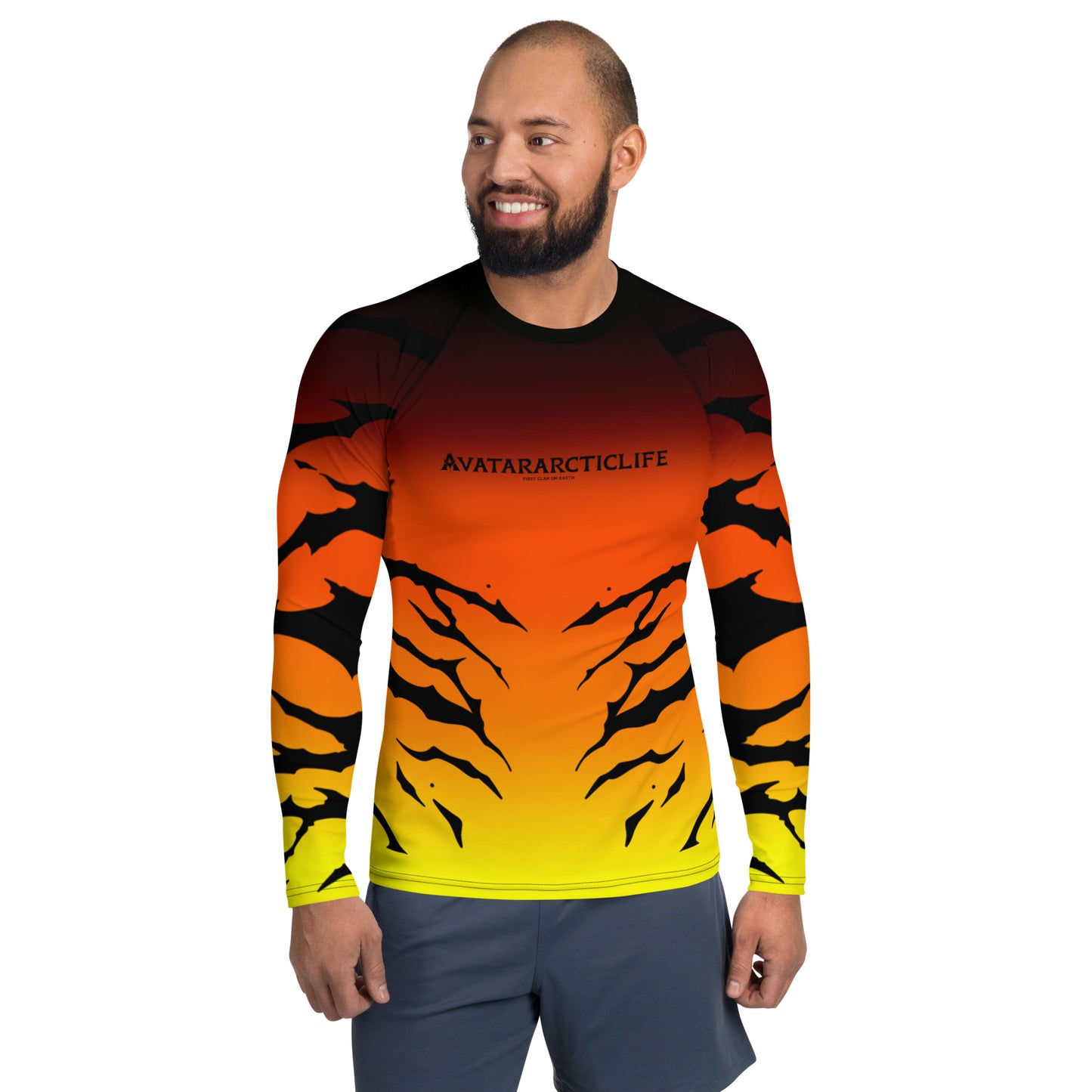 Toruk inspired design Men's Rash Guard