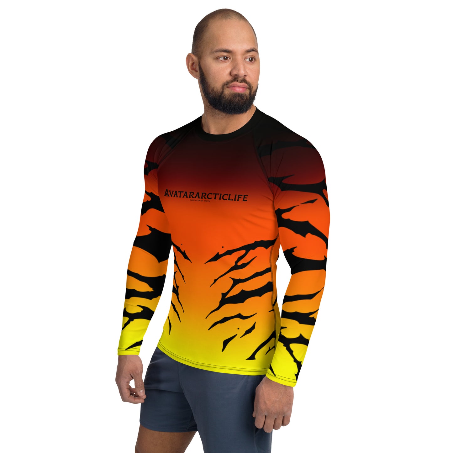 Toruk inspired design Men's Rash Guard