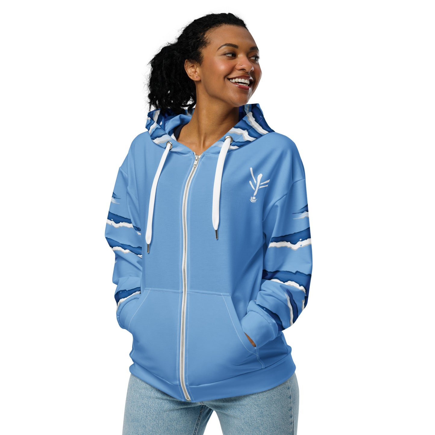 Avatararcticlife clan mark Unisex zip hoodie