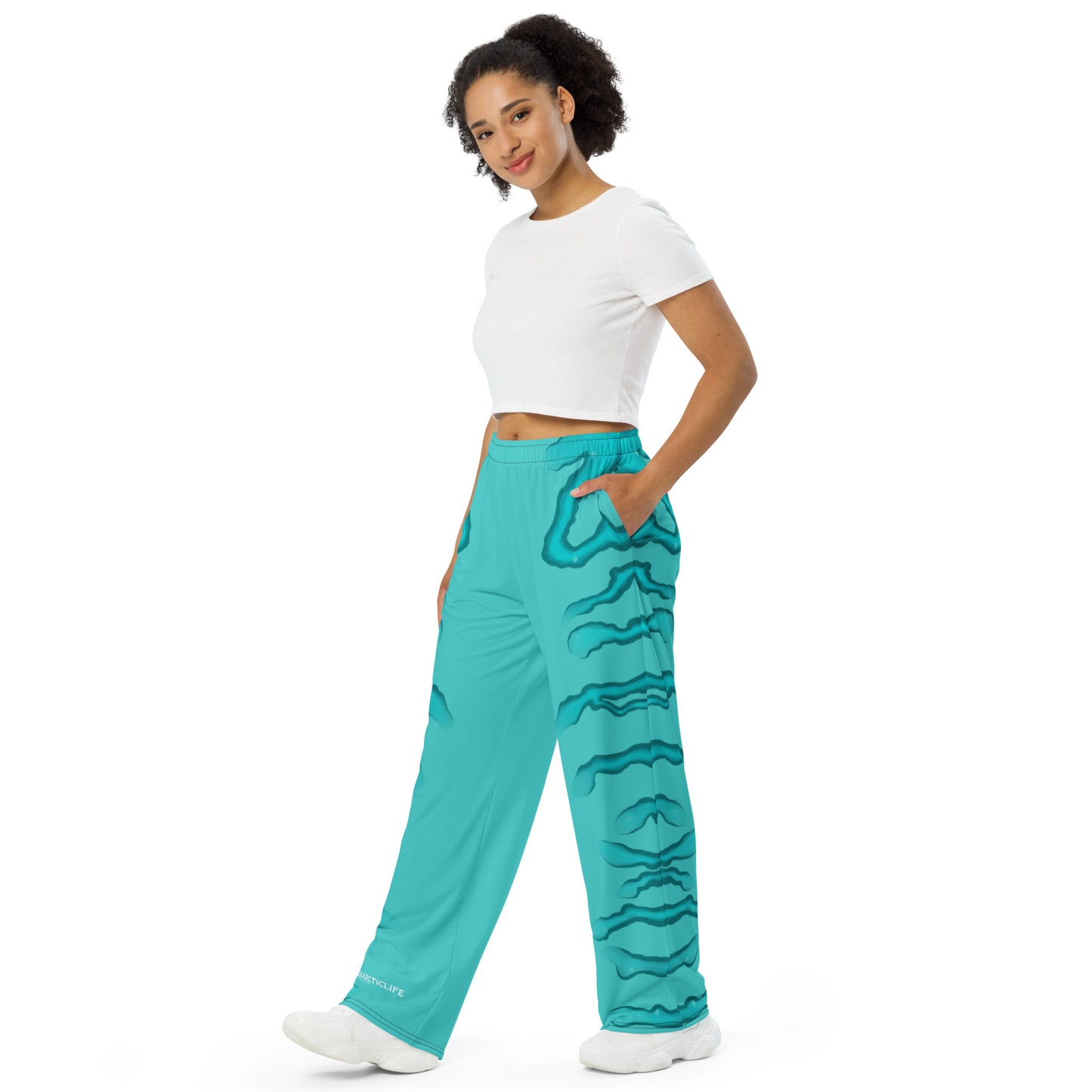 Avatararcticlife design unisex wide-leg pants Metkayina