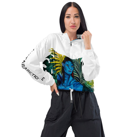 Avatararcticlife LIMITED EDITION FAN ART - Women’s cropped windbreaker