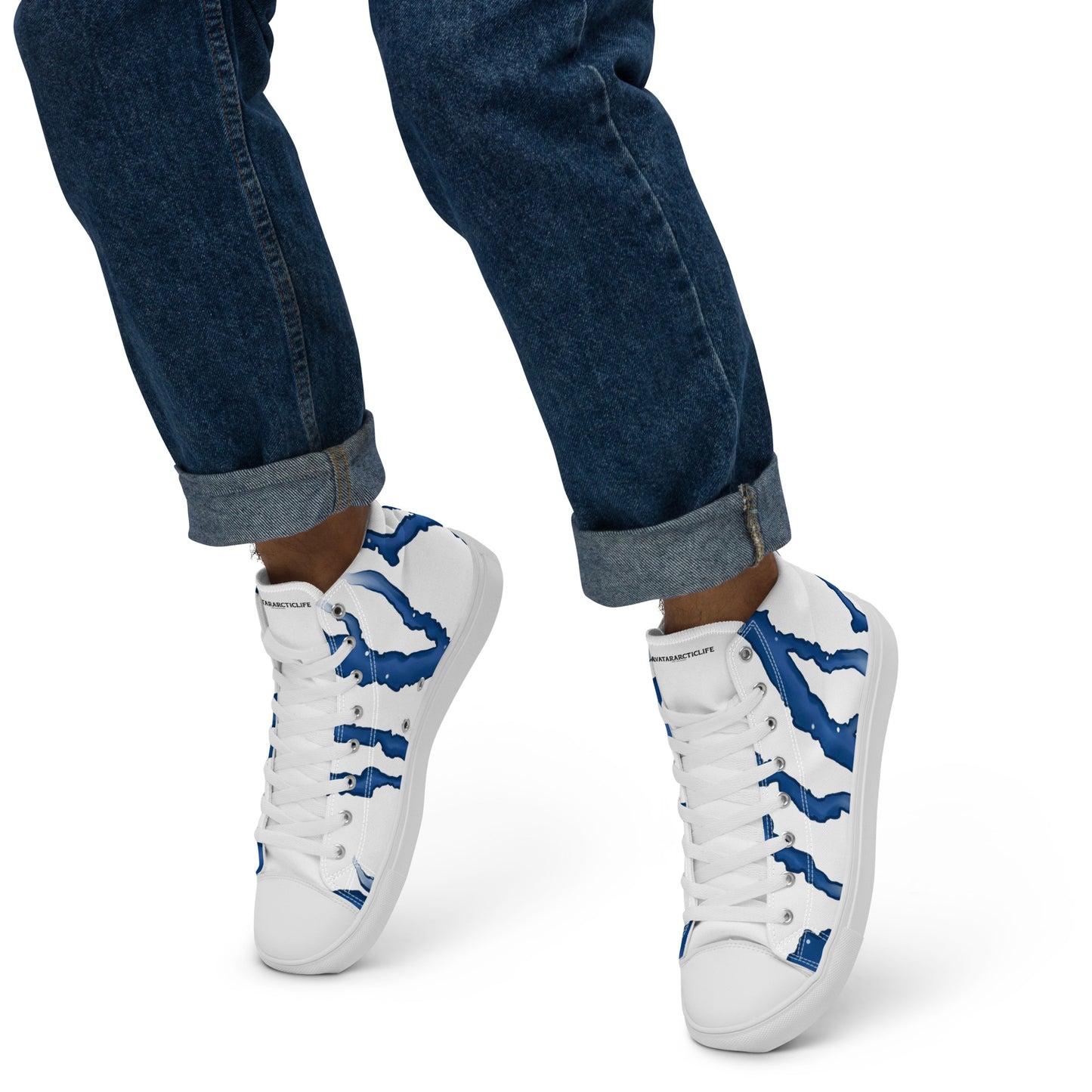 Arctic high top canvas shoes